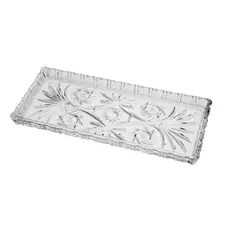Travessa Bandeja de Cristal Dragon 34x15x2,5cm Lyor