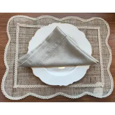 Kit 6 Guardanapos de Tecido 45x45 Premium com bainha Várias Cores