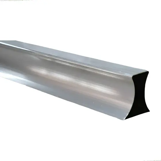 Régua de Alumínio Reforçada De Pedreiro Triangular Ondulada Worker Pratica 100 Cm