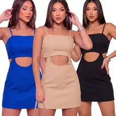 Macaquinho Feminino Dunas Alfaiataria Plus Size Roupa Casual Tendência Feminina P,M,G,GG