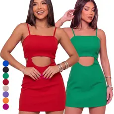 Macaquinho Feminino Dunas Plus Size Roupa Feminina Alfaiataria Jardineira Moderna P,M,G,GG