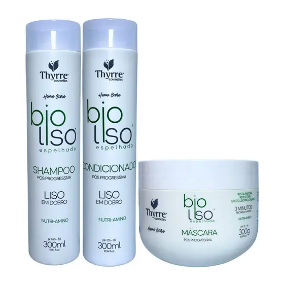 Kit Home Care Thyrre Pós Progressiva Fortalece e Estimula o Crescimento Saudável Do Cabelo