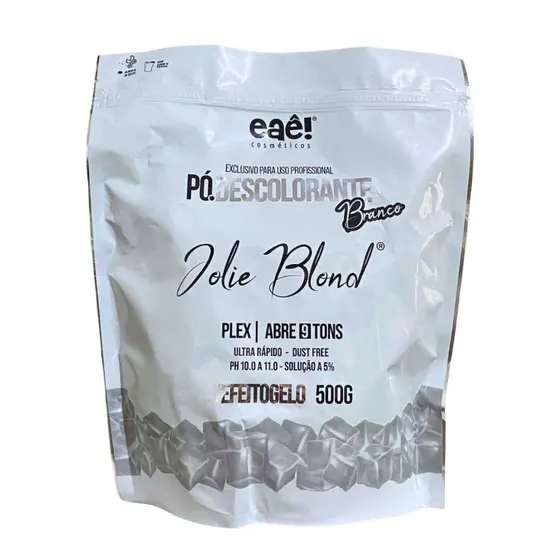 Pó Descolorante Branco Plex Profissional Clareia Até 9 Tons Ultra Rápido Eaê! Cosméticos
