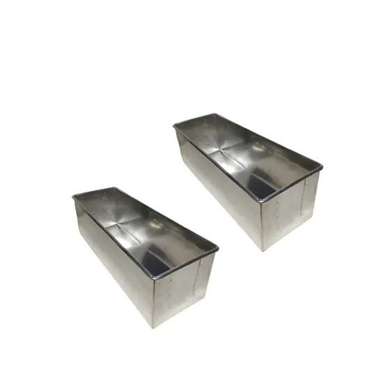 Kit 2 Forma De Bolo Super Fatia 30x10x10 em Aluminio
