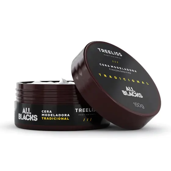 CERA MODELADORA POMADA CAPILAR TRADICIONAL ALL BLACKS 150 GR