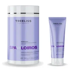 TRATAMENTO PROFISSIONAL SPA DOS LOIROS KIT 2 ITENS MÁSCARA 1 KG  + RECONSTRUTOR 140 ML