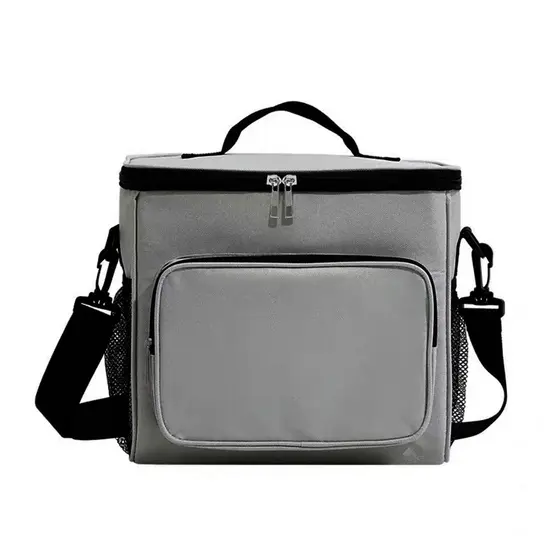 Bolsa Térmica 10 Litros para Academia e Viagens em Cinza