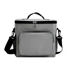 Bolsa Térmica 10 Litros para Academia e Viagens em Cinza