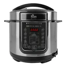 Panela de Pressão Elétrica PPE-102 – 6L Kian Controle de Temperatura Cuba Antiaderente Inox