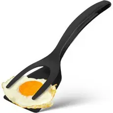 Espátula 2 em 1 Clique Pega Ovo Panqueca Tapioca Omelete Anti Aderente
