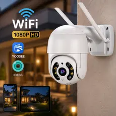 Câmera Segurança WiFI IP - Yoosee/iCsee Áudio Infravermelho Interno e Externo
