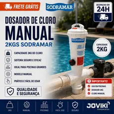 Dosador de Cloro Manual 2kgs Sodramar