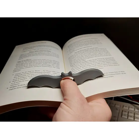 Apoio Suporte Segurar Livro Leitura Separador Páginas BATMAN