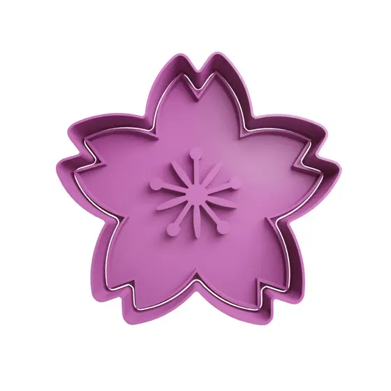 Cortador De Biscoito Flor Sakura 4 - flor