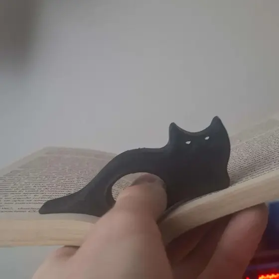 Apoio Suporte Segurar Livro Leitura Separador Páginas GATO 2