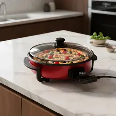 Panela Elétrica Rouge Pan610 Vermelha Cadence