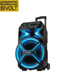 Caixa de Som Amplificada Mondial Cm-550-l 550w Rms Preto Bivolt