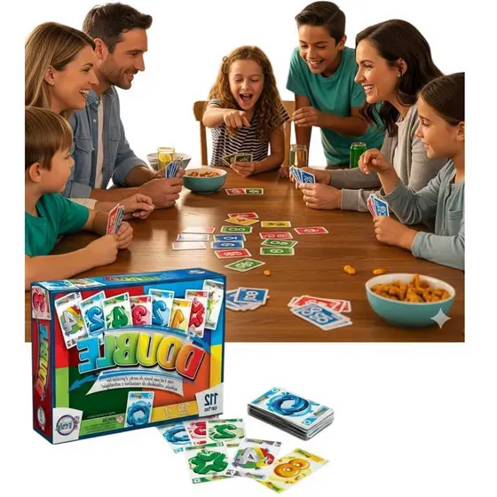 Uno Double 112 Cartas Reúna A Família E Jogue Double