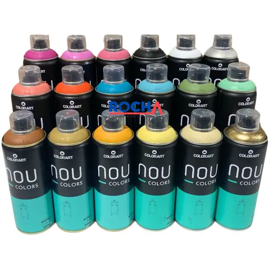 Tinta Spray Nou Colors Colorart 400ml - Todas as cores