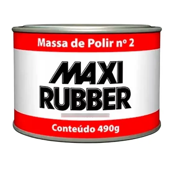 Massa Polir N2 490g Maxi Rubber