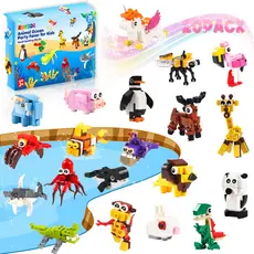 Blocos de brinquedos infantis 20 pcs Animais brinquedo educativo toy Dinossauros