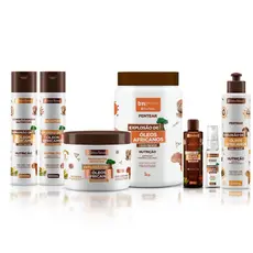 Kit Linha Completa Explosão de Óleos Africanos bn.Cachos