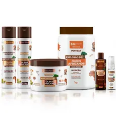 Kit Óleos Africanos + Reparador de Pontas bn.Cachos