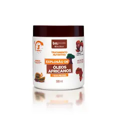 Máscara de tratamento Nutritivo Explosão de Óleos Africanos bn.Cachos 500g