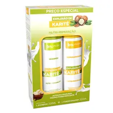 Kit Shampoo + Condicionador Explosão de Karité bn.Cachos