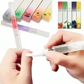 kit 1-4Caneta Óleo Hidratante Para Cutícula Tratamento Revitalizante Unhas