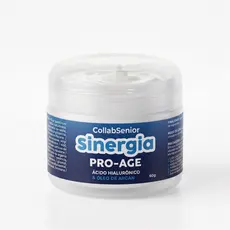 Creme Facial Anti-idade Sinergia Pro-Age CollabSenior 60g Ácido Hialurônico e Óleo de Argan original