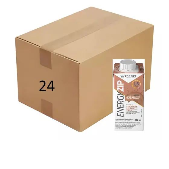 Kit 24 Energyzip 200ml Chocolate Prodiet