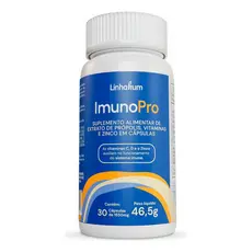 Imunopro Suplemento Imunidade Própolis Mix Vit Mine Linhahum