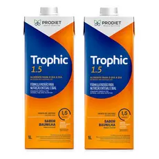 Kit 2 Un Trophic 1.5 1 Litro Dieta Enteral Prodiet