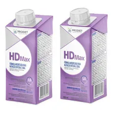 Kit 2 Un Hdmax 200ml Dieta Enteral e Oral Sabor Baunilha Prodiet