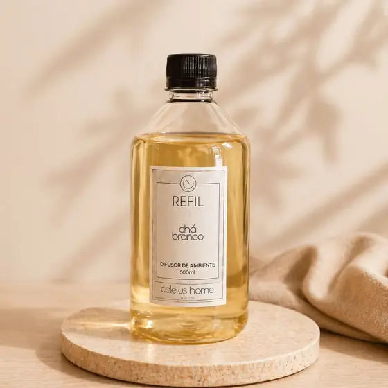 Refil Aromatizador para Difusor de Varetas 500ml Alta Fixação Vários Aromas