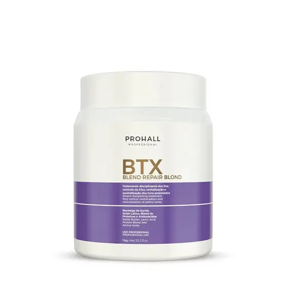 Btx Matizador Para Loiras Blond Prohall 1kg