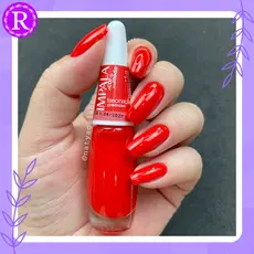 Esmalte Impala Fascinação Coleção A Cor Da Sua Moda Cremoso 7,5ml - vermelho.