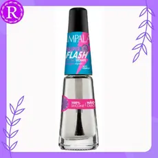 Impala Super Flash Silicone Secagem Rápida 8ml - secante de esmalte não oleoso, secante de esmalte.