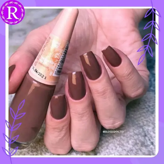 Esmalte Impala Na Ponta Do Pé Coleção Bailarina Cremoso 7,5ml - nude, nude escuro, marrom.