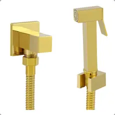 Ducha Higienica Chuveirinho Intima Banheiro Dourada Gold
