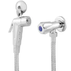 Ducha Higiênica Banheiro Bidê Chuveirinho Íntimo 1/4 De Volta Metal