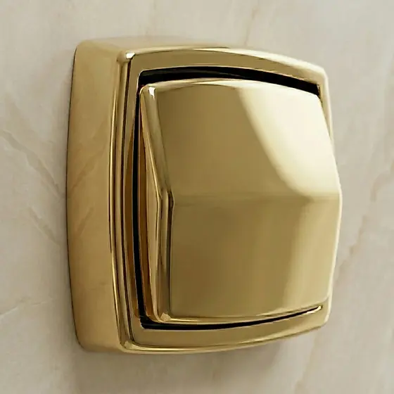 Acabamento Para Válvula De Descarga Deca Hydra Docol Dourado