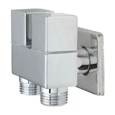 Registro Duas Saídas 1/2 Máquina De Lavar Ducha Higiênica Metal