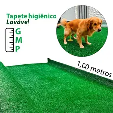 Grama Sintética Para Cachorro 0,5m² Promoção | Tapete Higiênico Pet Fácil Limpeza 12mm