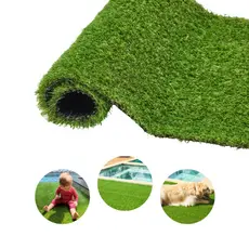 Grama Sintética 30mm Artificial Semelhante Natural Bicolor Soft - 12m² (6x2)