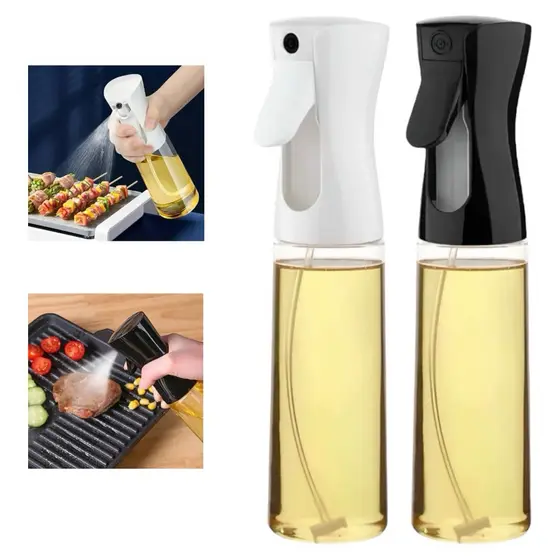 Spray azeite borrifador dosador culinário 220ml-dispenser de azeite oleo vinagre molhos-galheteiro vidro-porta azeite