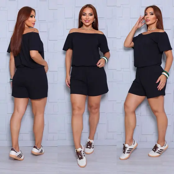 macaquinho modelo ciganinha soltinho moda verão casual