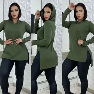 blusa lanzinha max com capuz