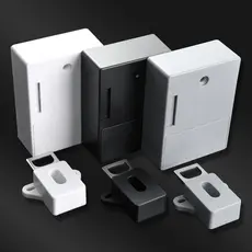 Fechadura De Gabinete Invisível Sem Perfuração-Cartão Digital E RFID Chave Para Armários De Armazenamento